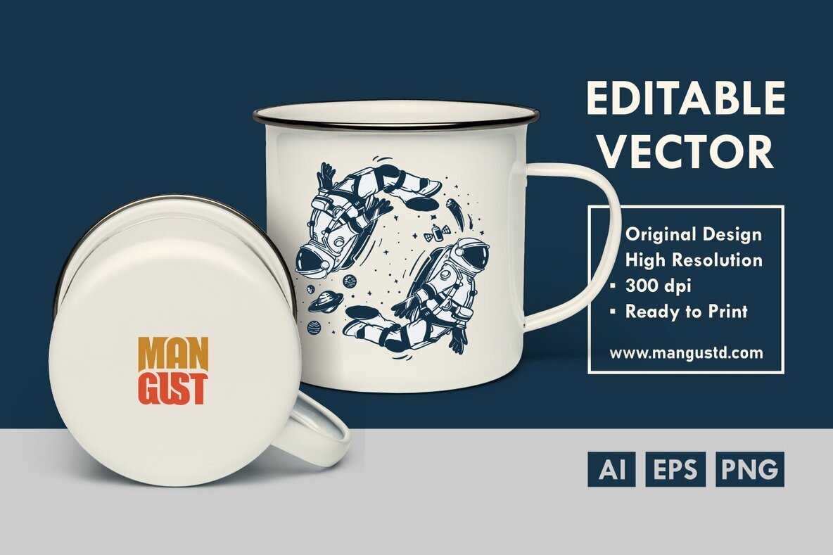 Yin Yang Astronaut 3