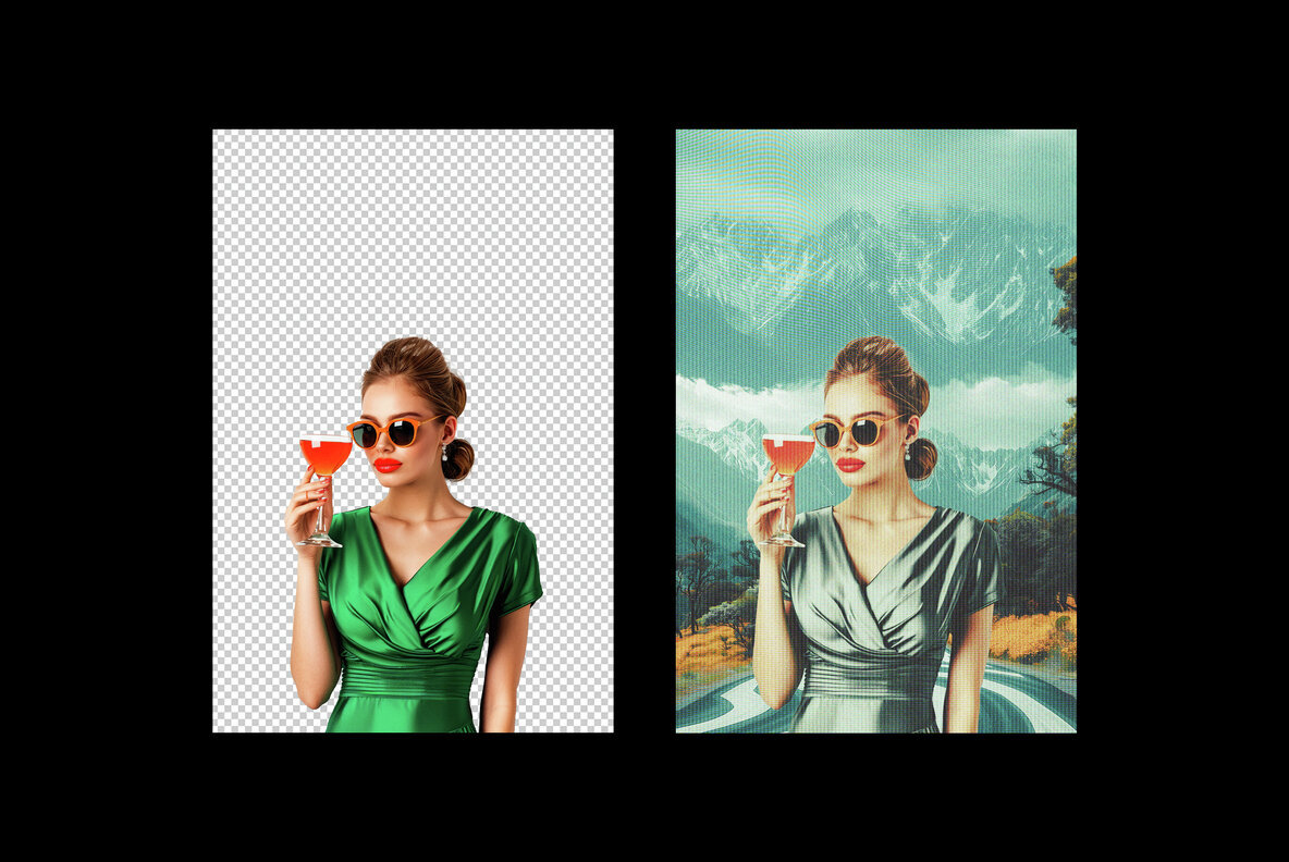 Retro Sitcom Photo Effect 3