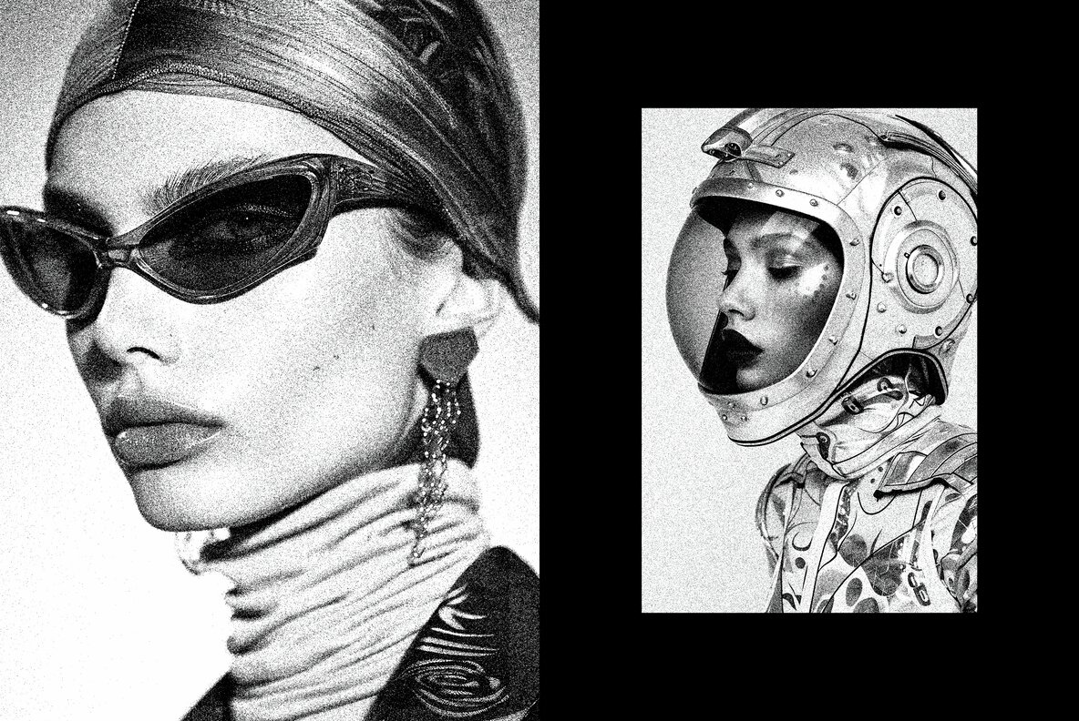 Grain Riso Photo Effect 6