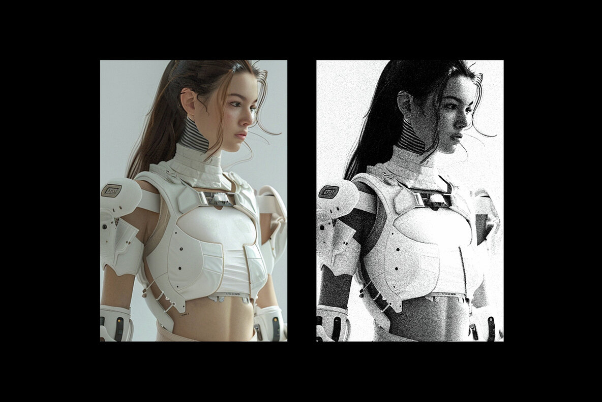 Grain Riso Photo Effect 7