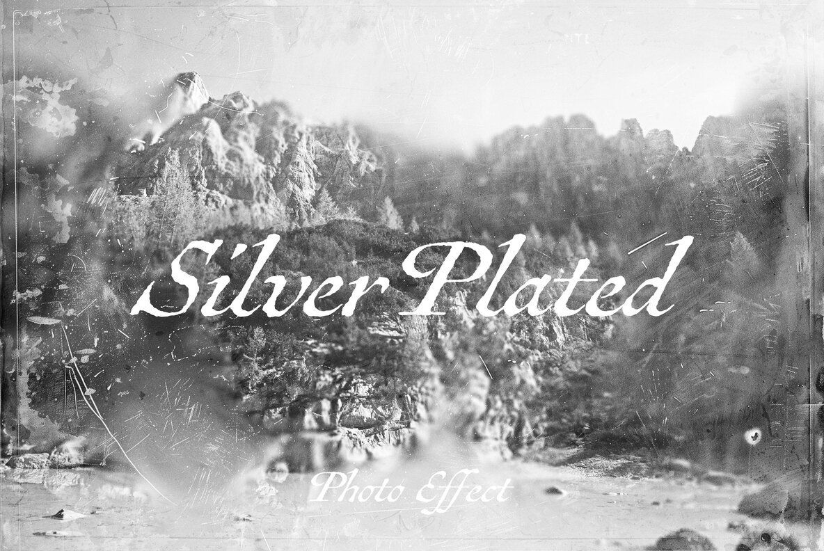Silver Plated Photo Effect 1