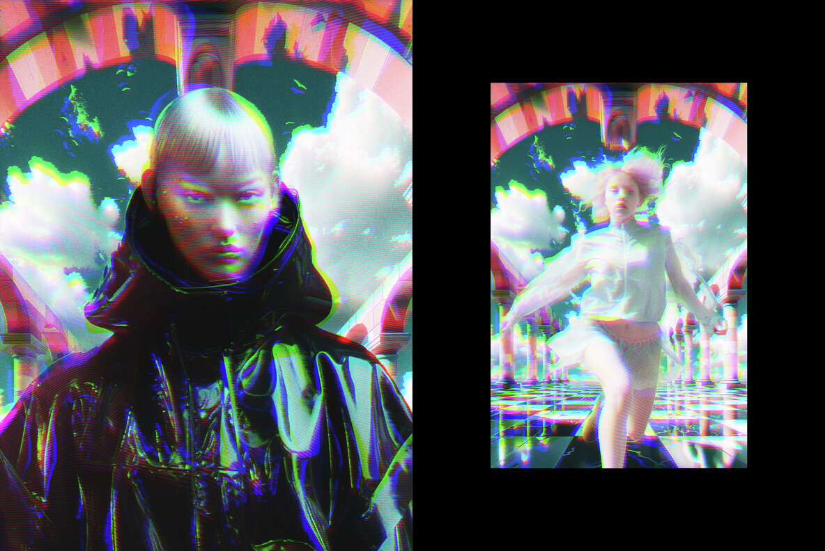 Psychedelic VHS Photo Effect 2