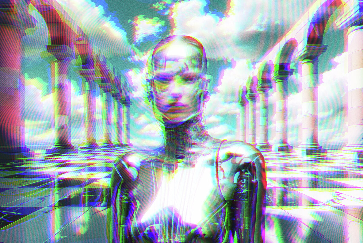 Psychedelic VHS Photo Effect 5