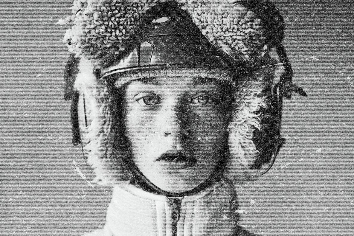 Speckled Bad Print Photo Effect 8