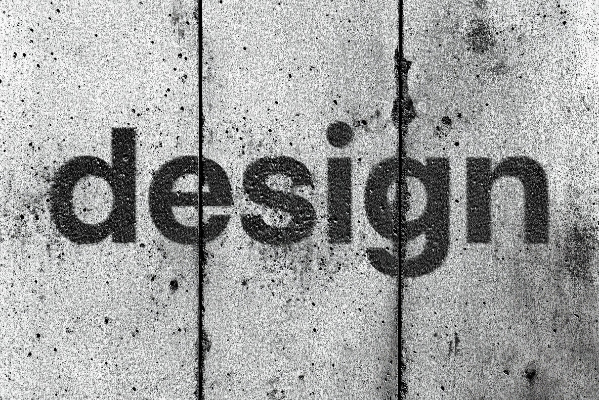 Grunge Concrete Wall Art Mockup 6