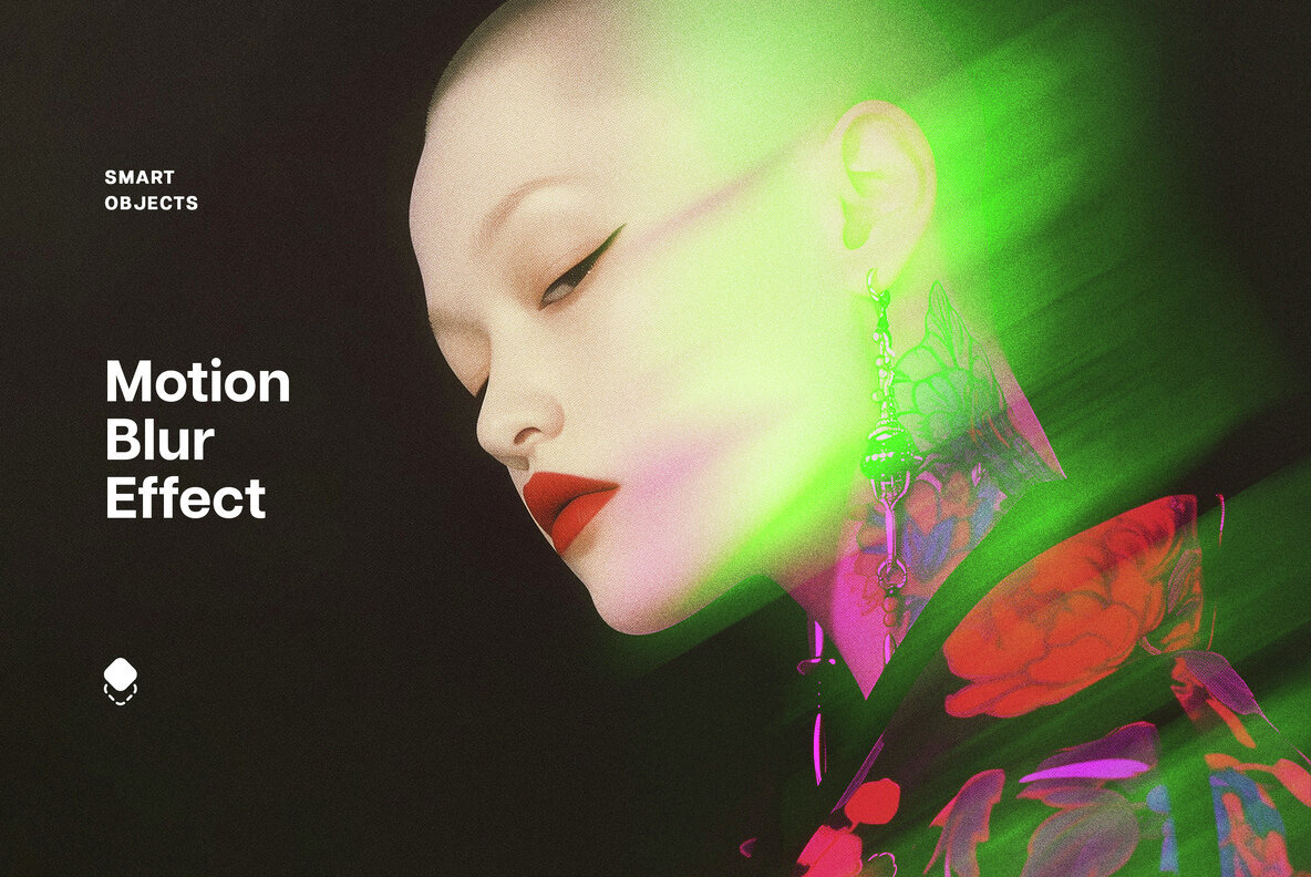 Colorful Motion Blur Photo Effect 1