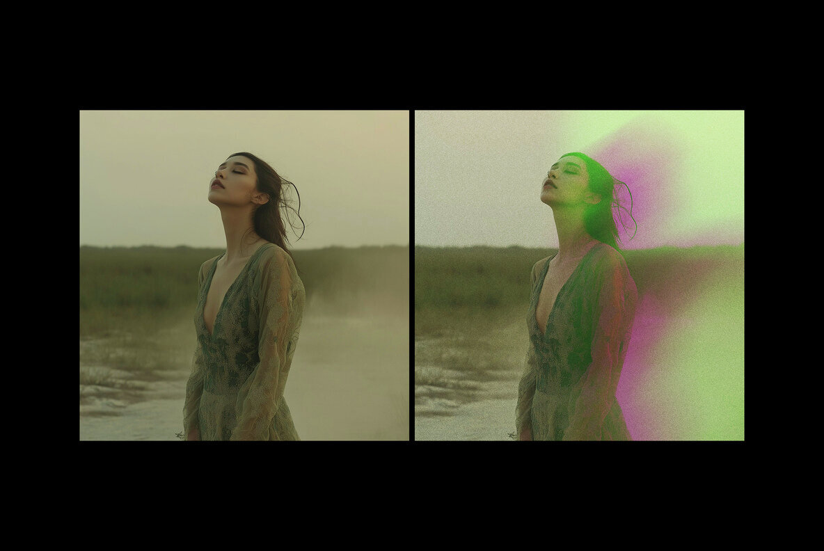 Colorful Motion Blur Photo Effect 2