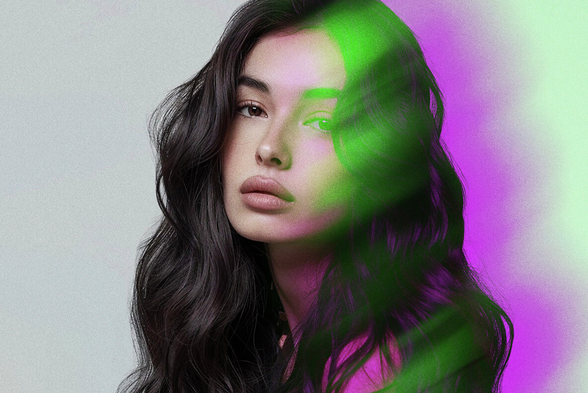 Colorful Motion Blur Photo Effect 3