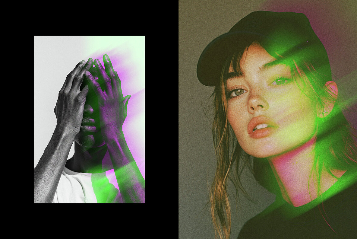 Colorful Motion Blur Photo Effect 4