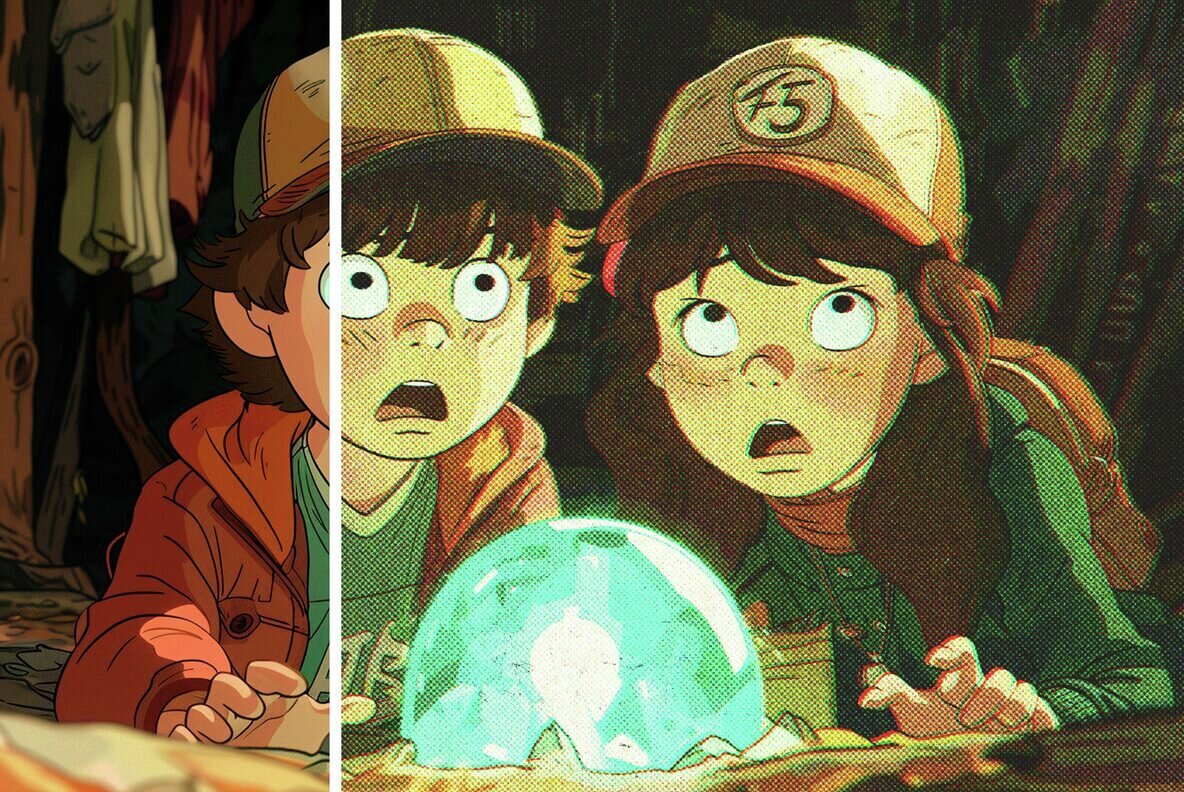 Comic Halftone Stipple Photo Effect 3