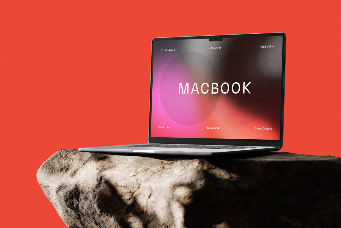 Macbook Air Mockup 3