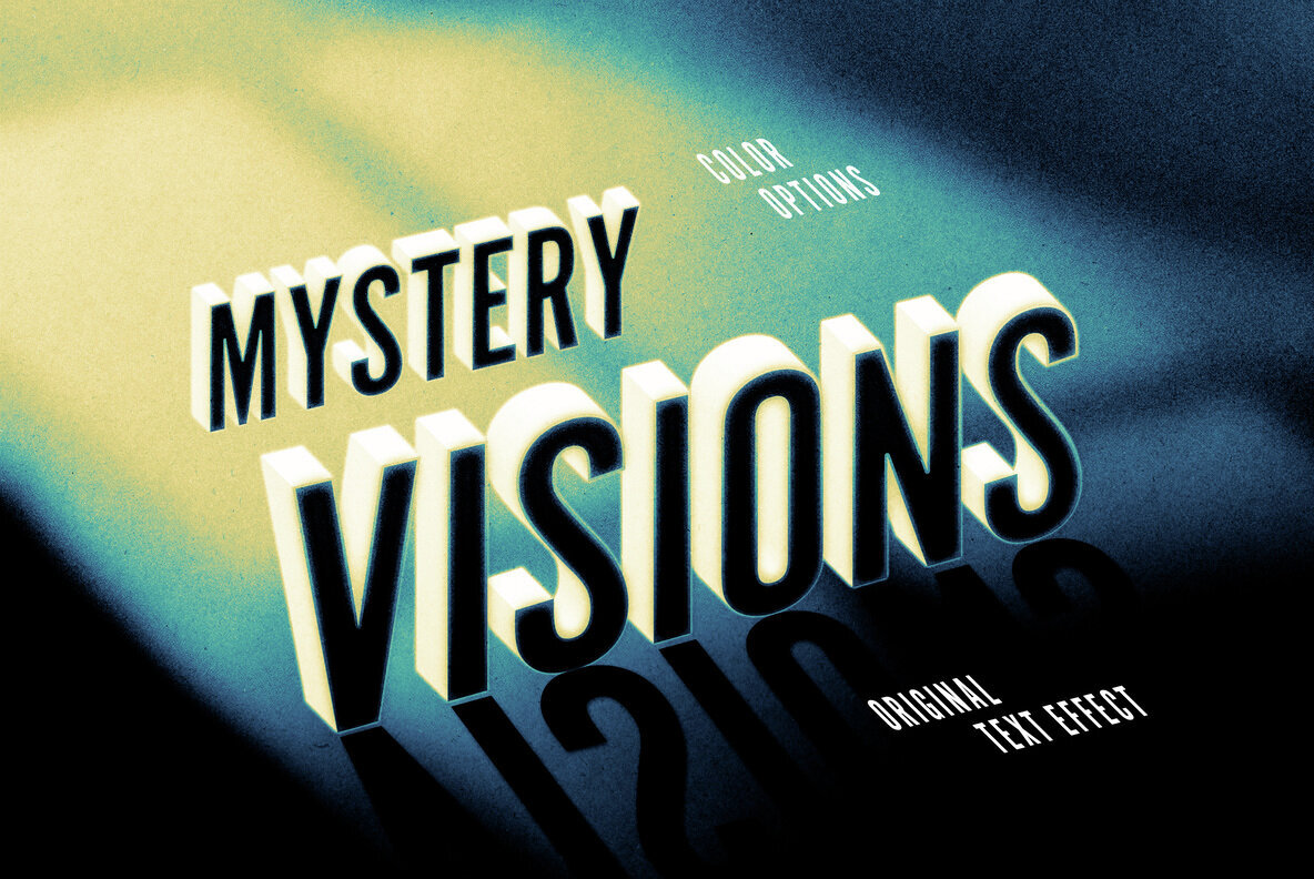 Vintage Noir Movie Title Text Effect 1