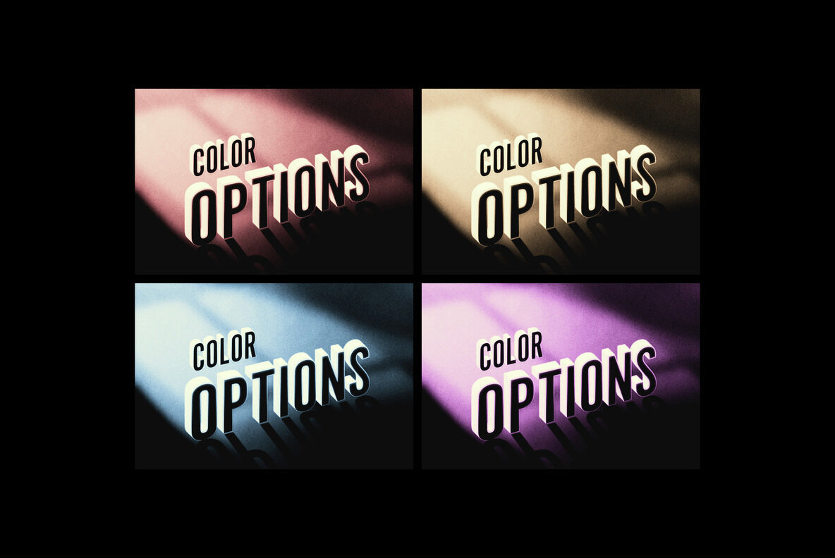 Vintage Noir Movie Title Text Effect 2