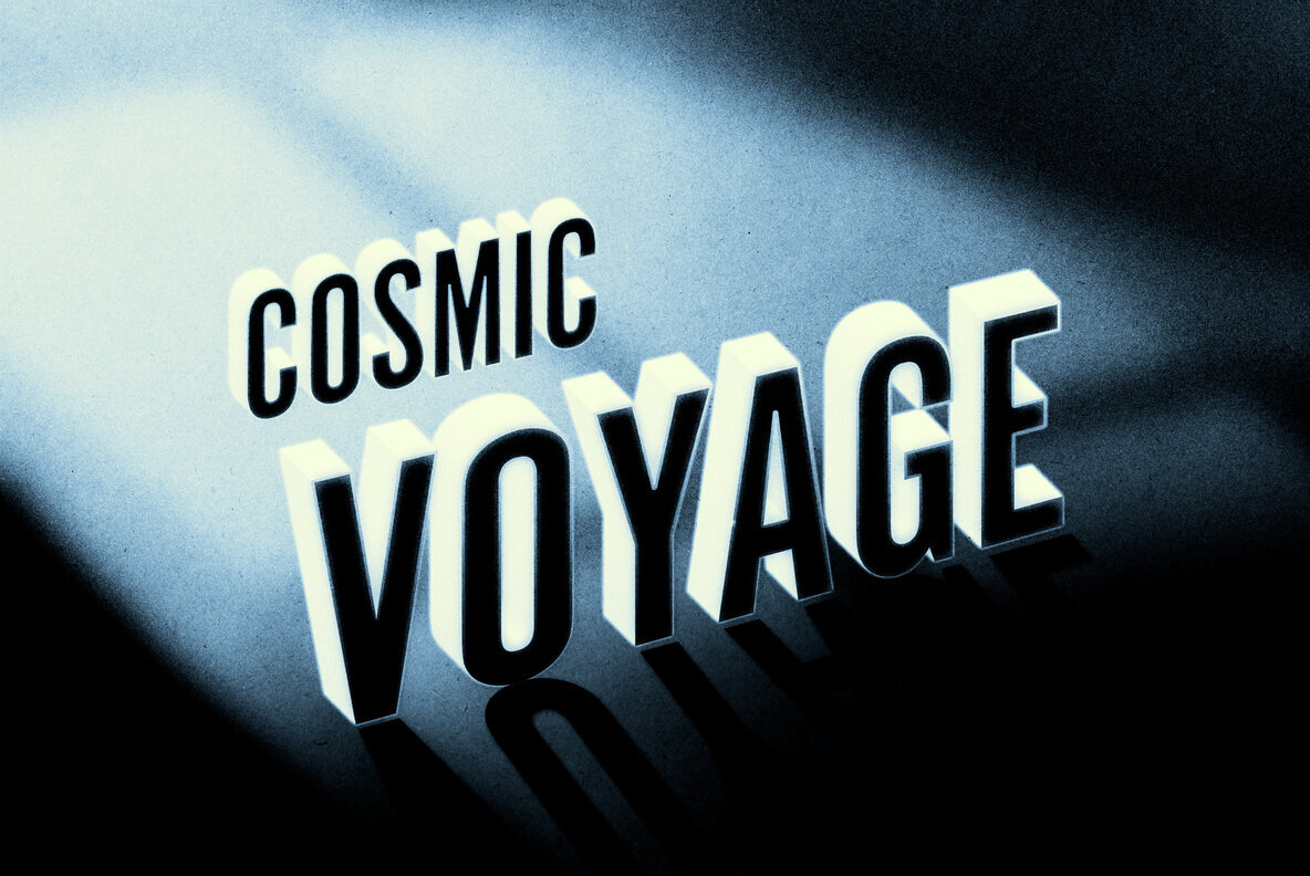 Vintage Noir Movie Title Text Effect 3