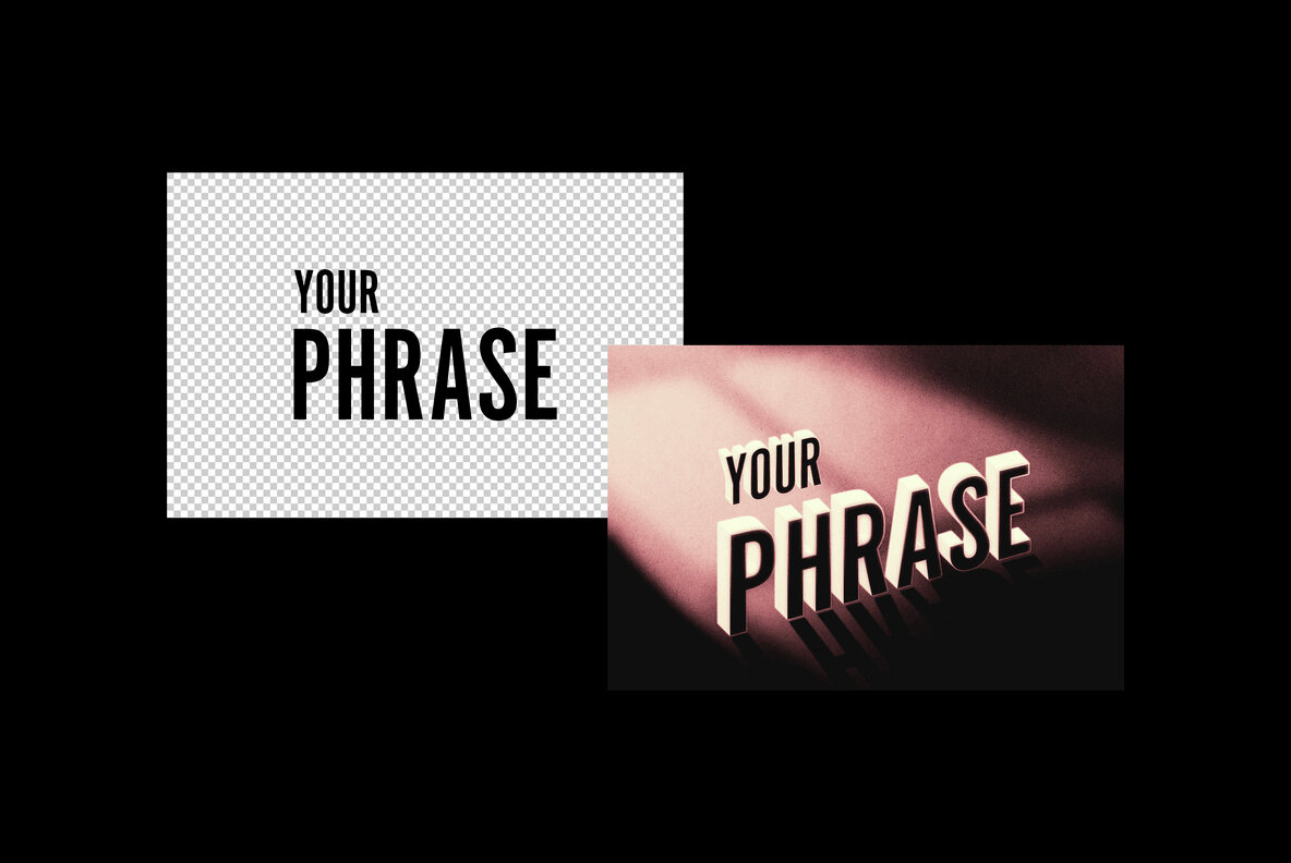 Vintage Noir Movie Title Text Effect 6