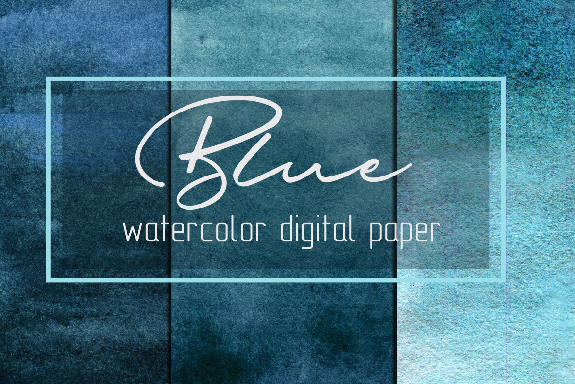 Watercolor Digital Papers Bundle 9