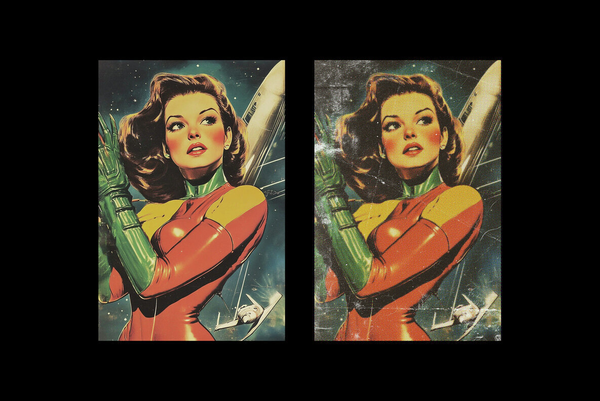 Retro Comic Photo Effect 2