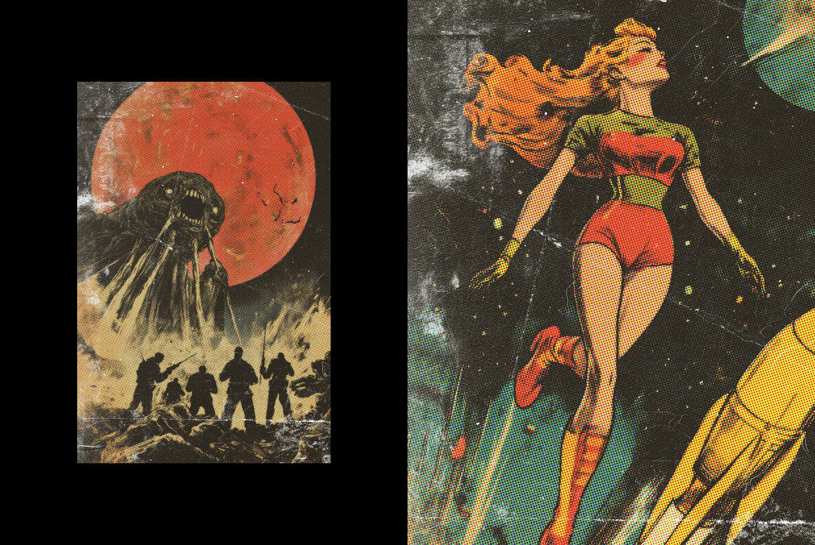 Retro Comic Photo Effect 4