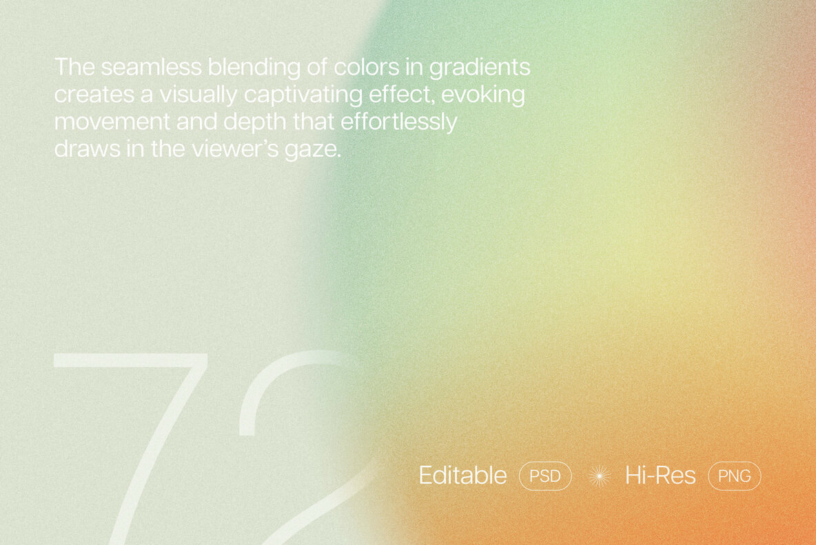 Gradient Shapes Collection 8