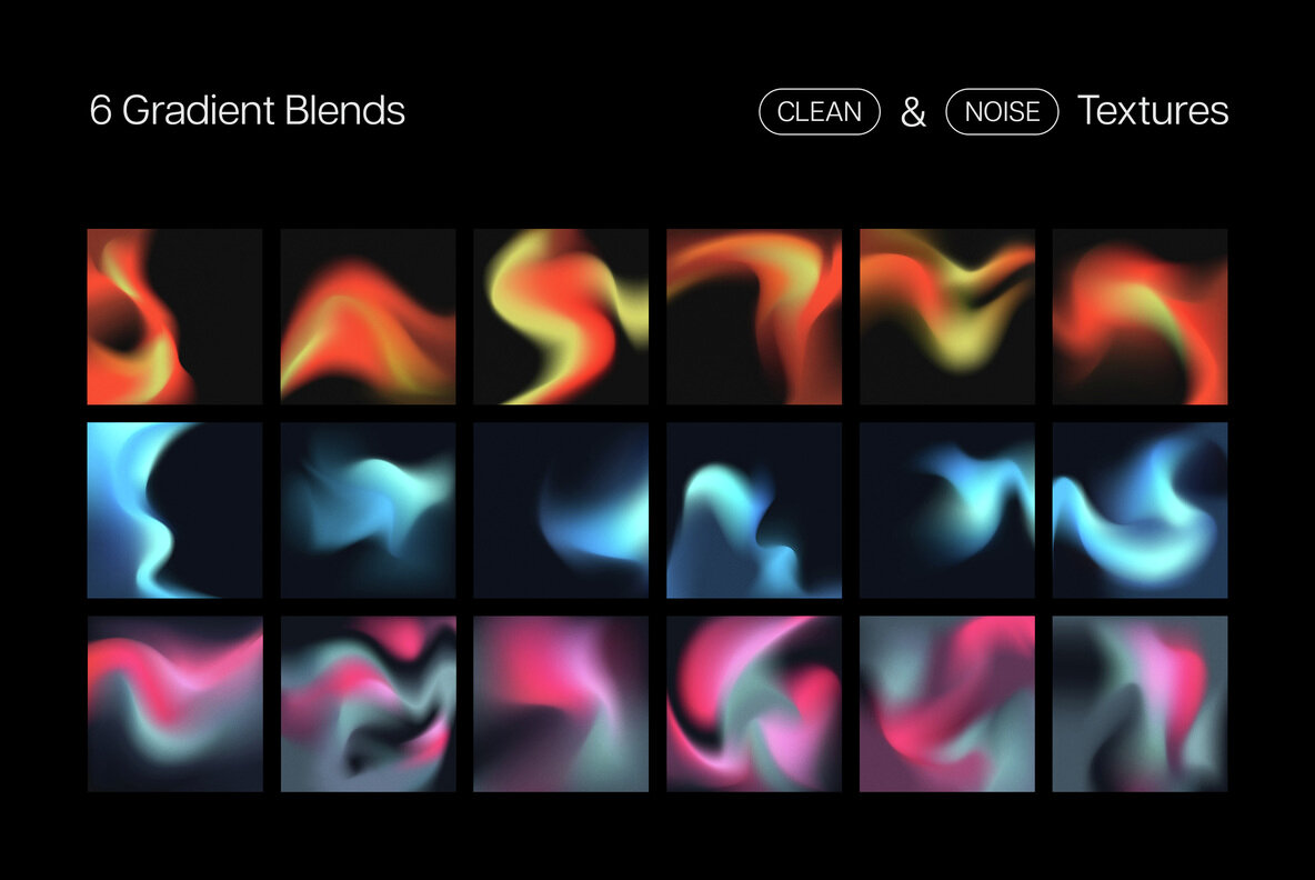 Gradient Shapes Collection 21