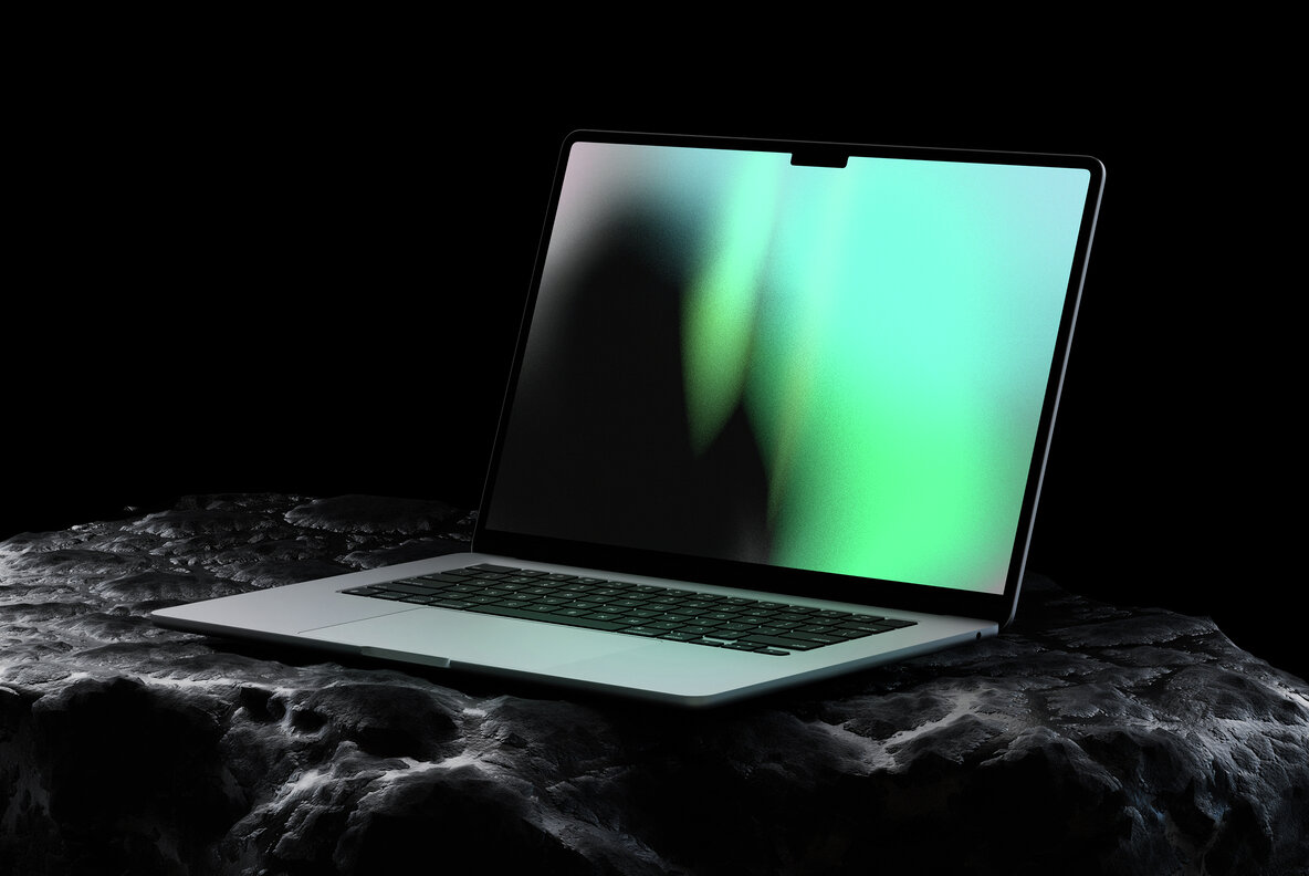 MacBook Air Mockup Set 5