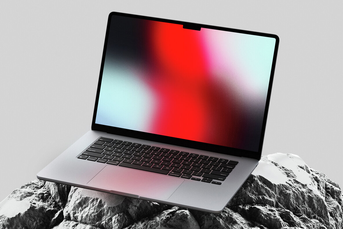 MacBook Air Mockup Set 7