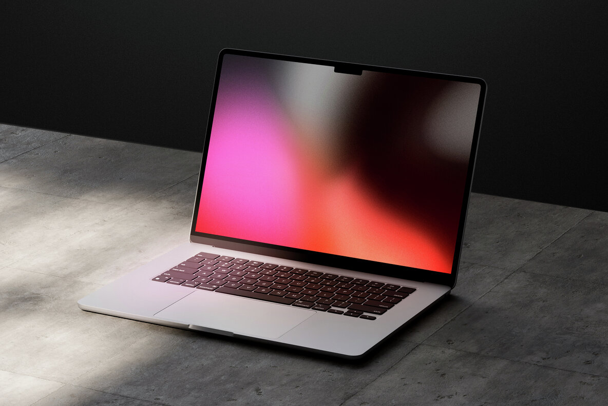 MacBook Air Mockup Set 9