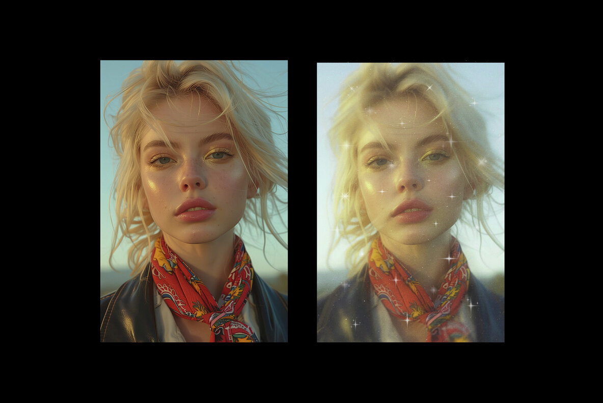 Dreamy Sparkle Photo Effect 5