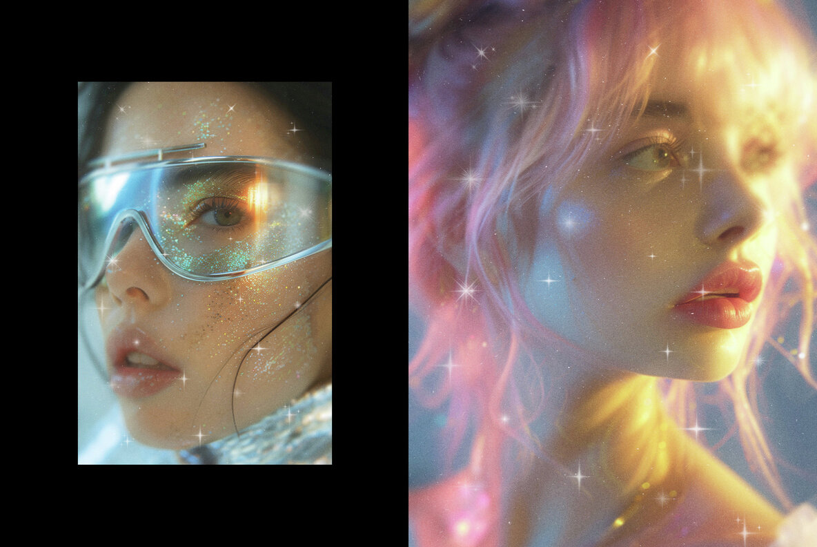 Dreamy Sparkle Photo Effect 7