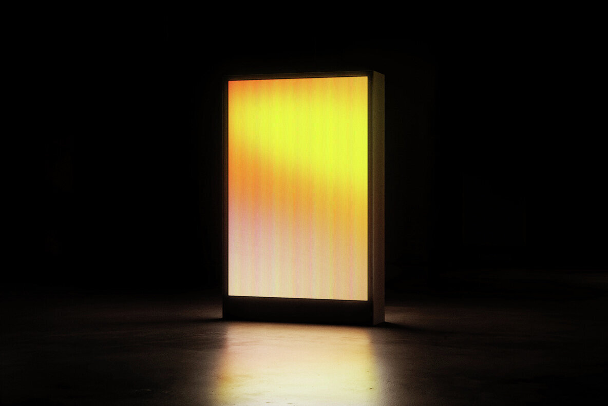 Vertical Digital Screen Mockup 3