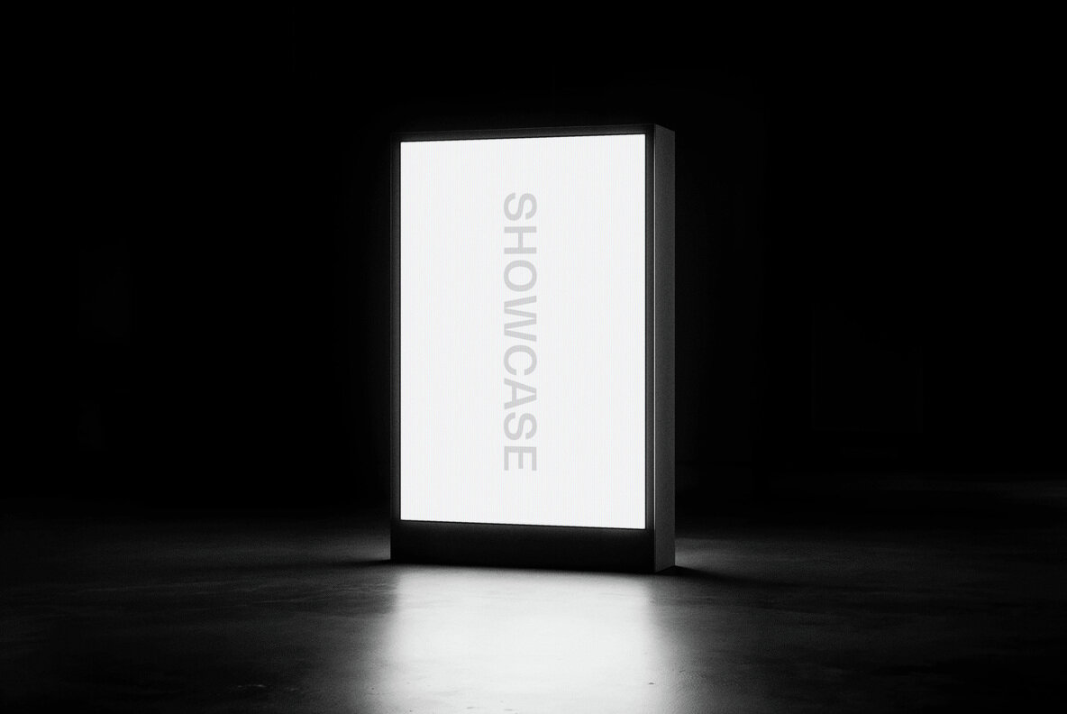 Vertical Digital Screen Mockup 6