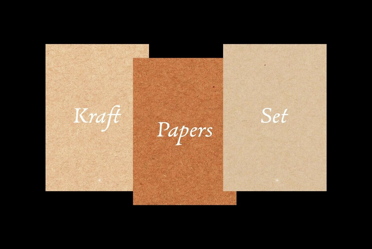 Kraft Paper Textures Vol  1 8