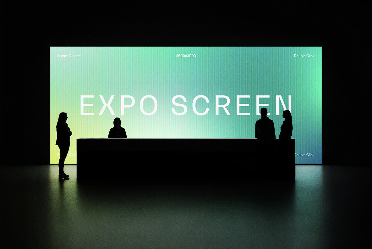 Large Expo Screen Mockup 1