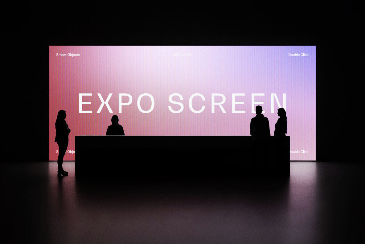 Large Expo Screen Mockup 3