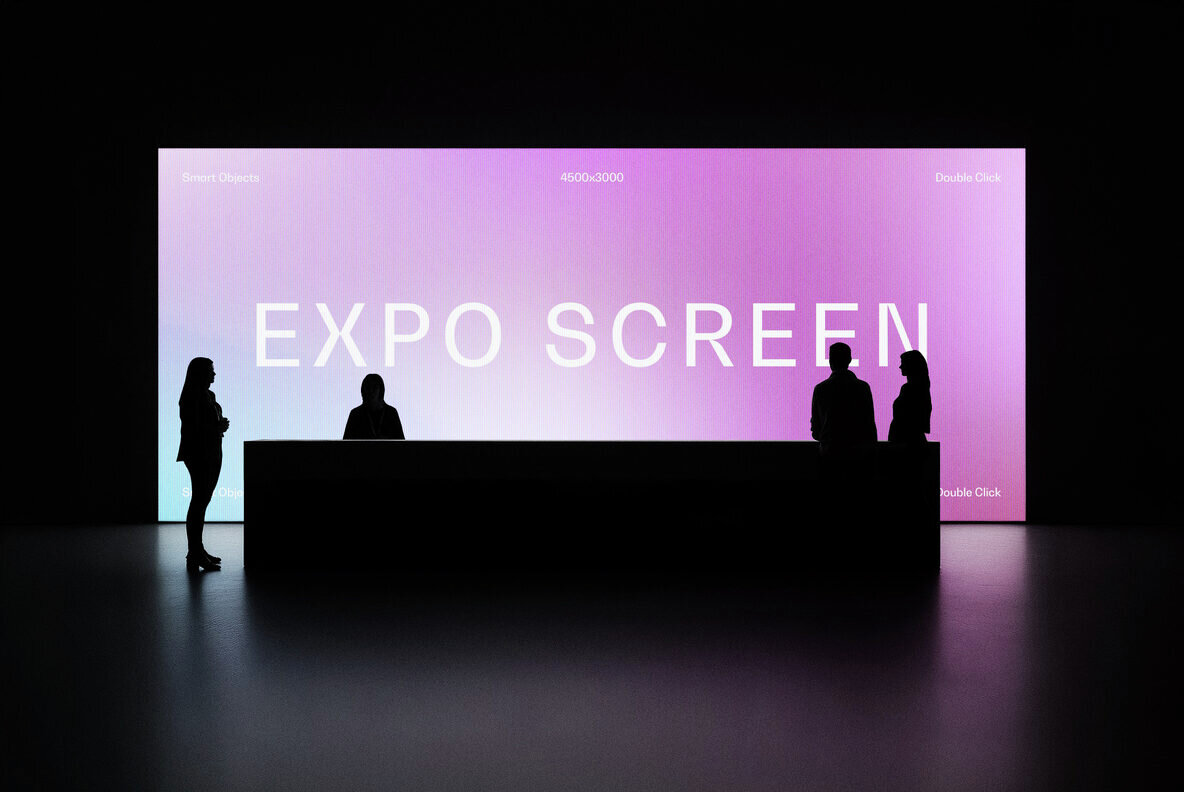 Large Expo Screen Mockup 5