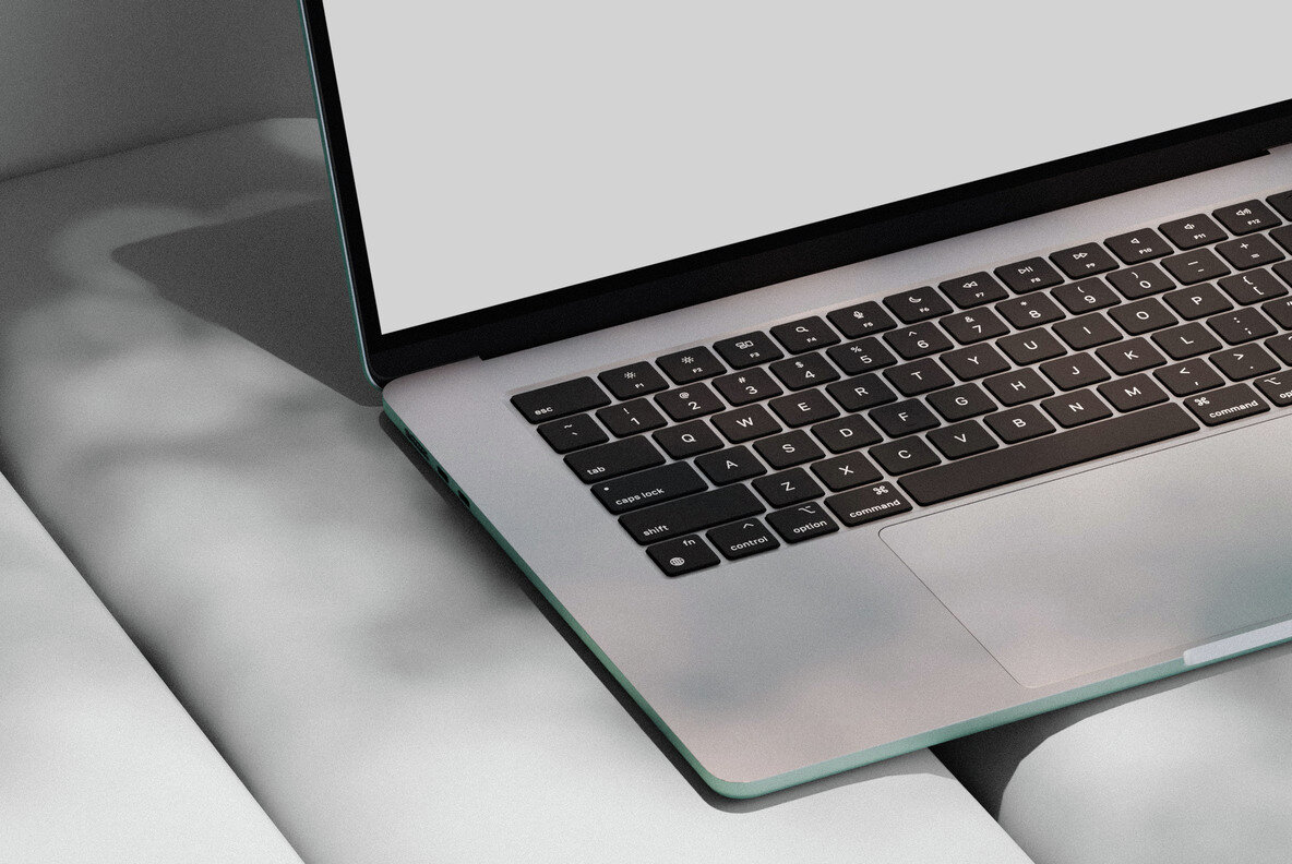 Modern Macbook Air Mockup 5