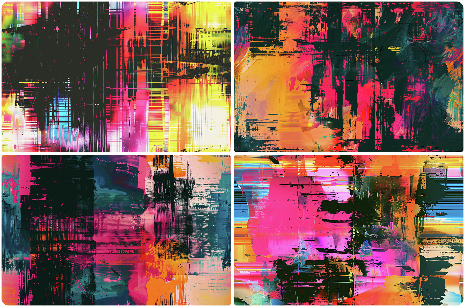 30 Distressed Bright Backgrounds 4