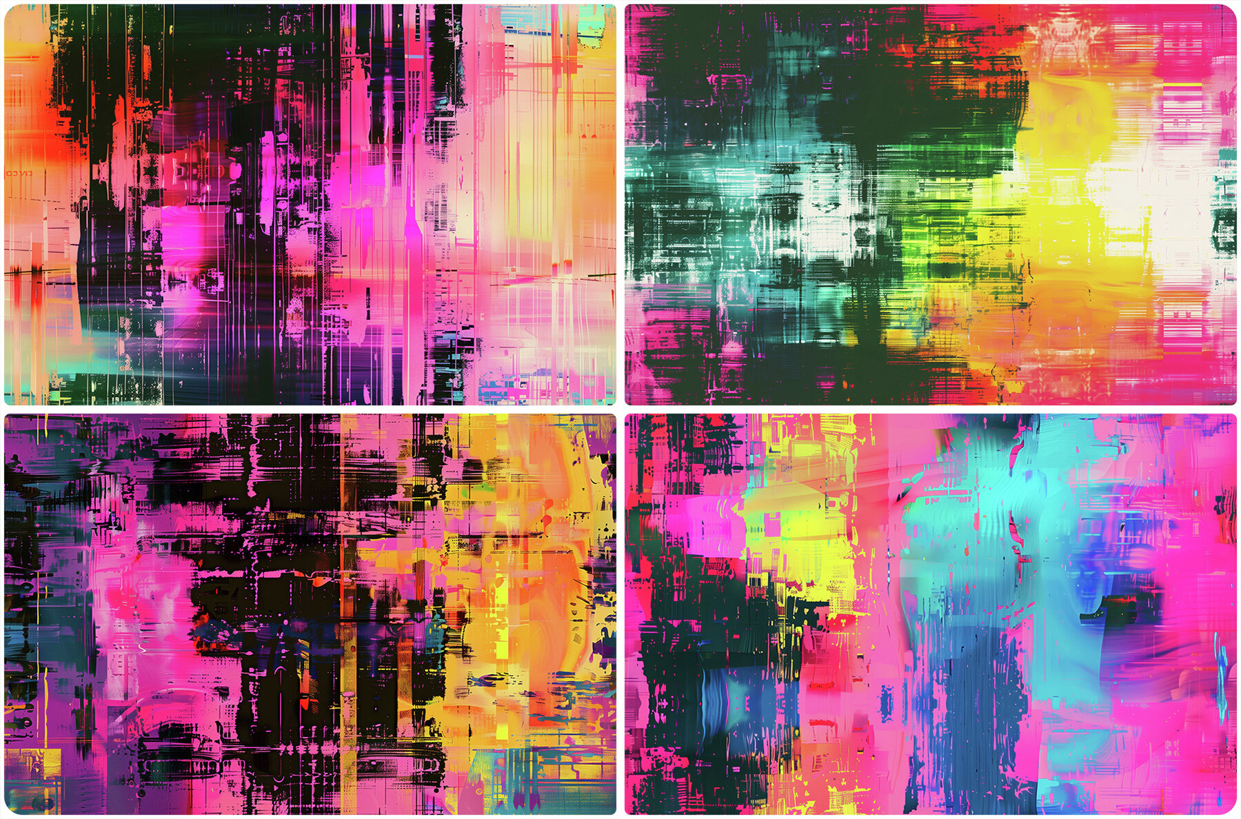 30 Distressed Bright Backgrounds 6