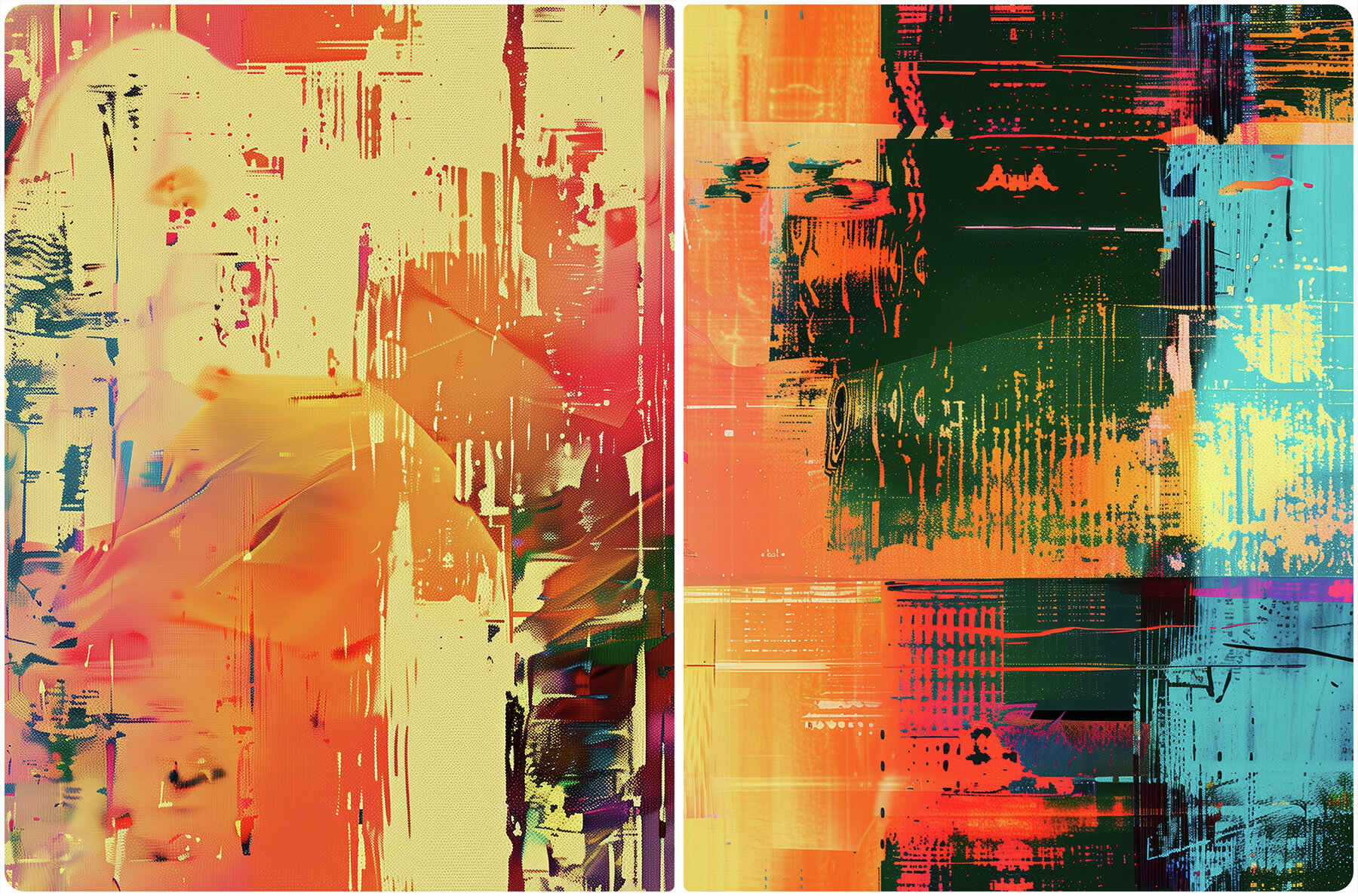 30 Distressed Bright Backgrounds 10