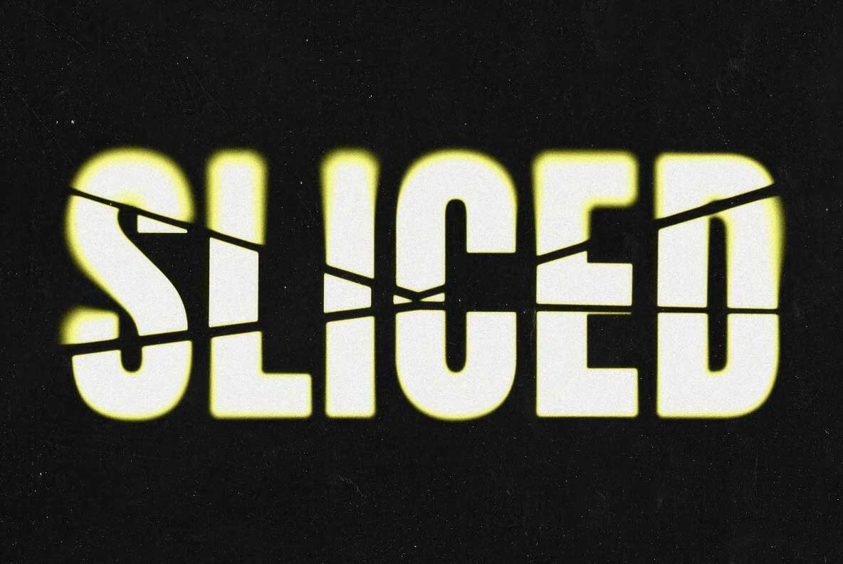 Broken Blur Text Effect 5