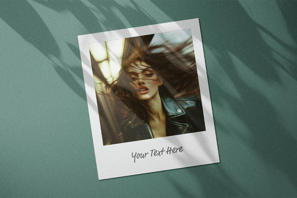 Polaroid Mockup Scenes 6