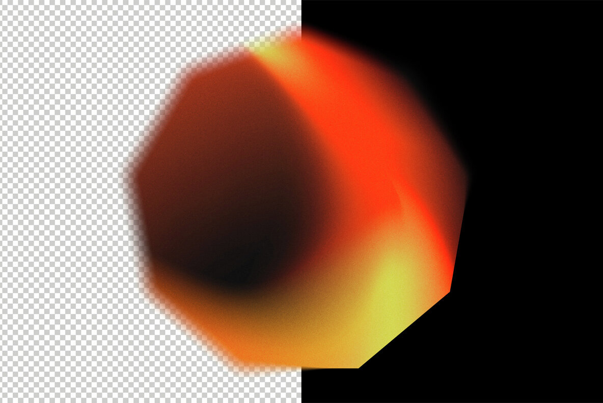 Blended Gradient Shapes Collection 5