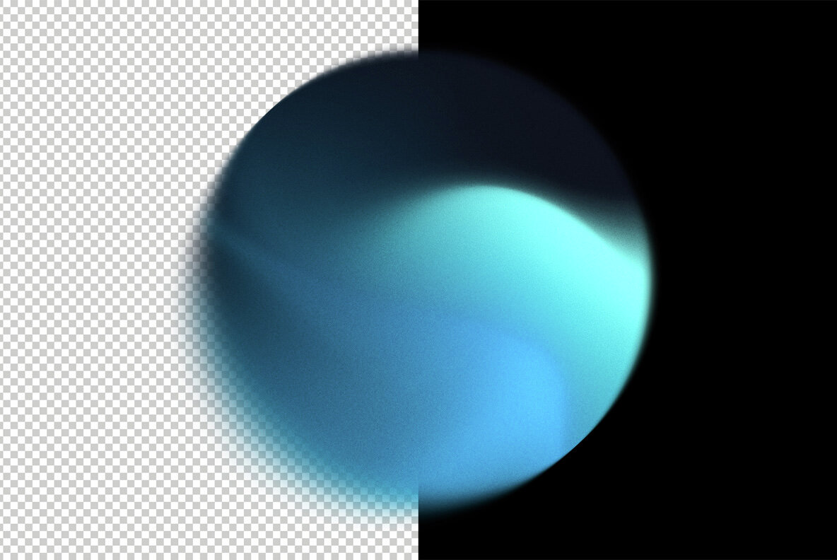 Grain Gradient Shapes Collection 5