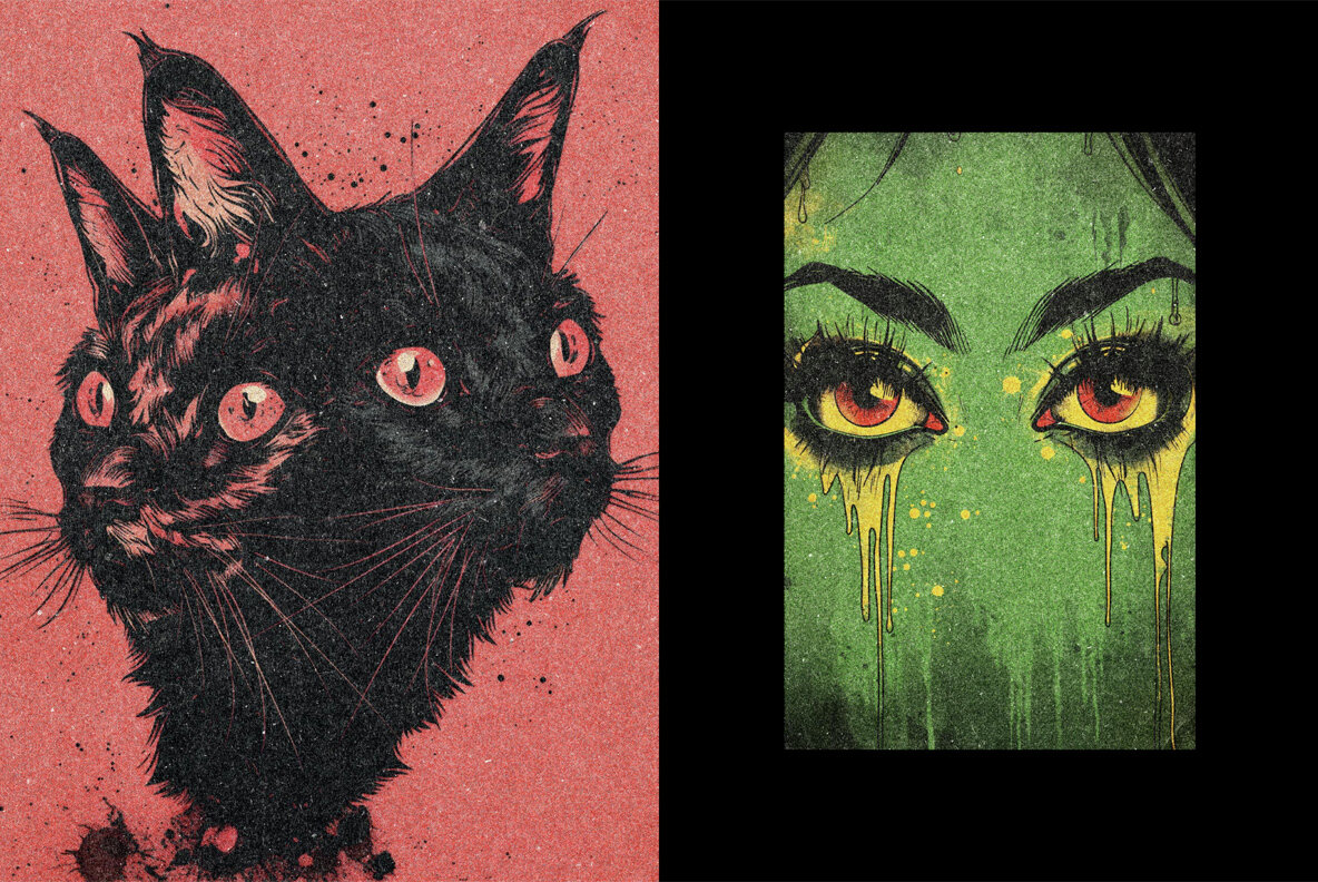 Old Printer Photo Effect 5