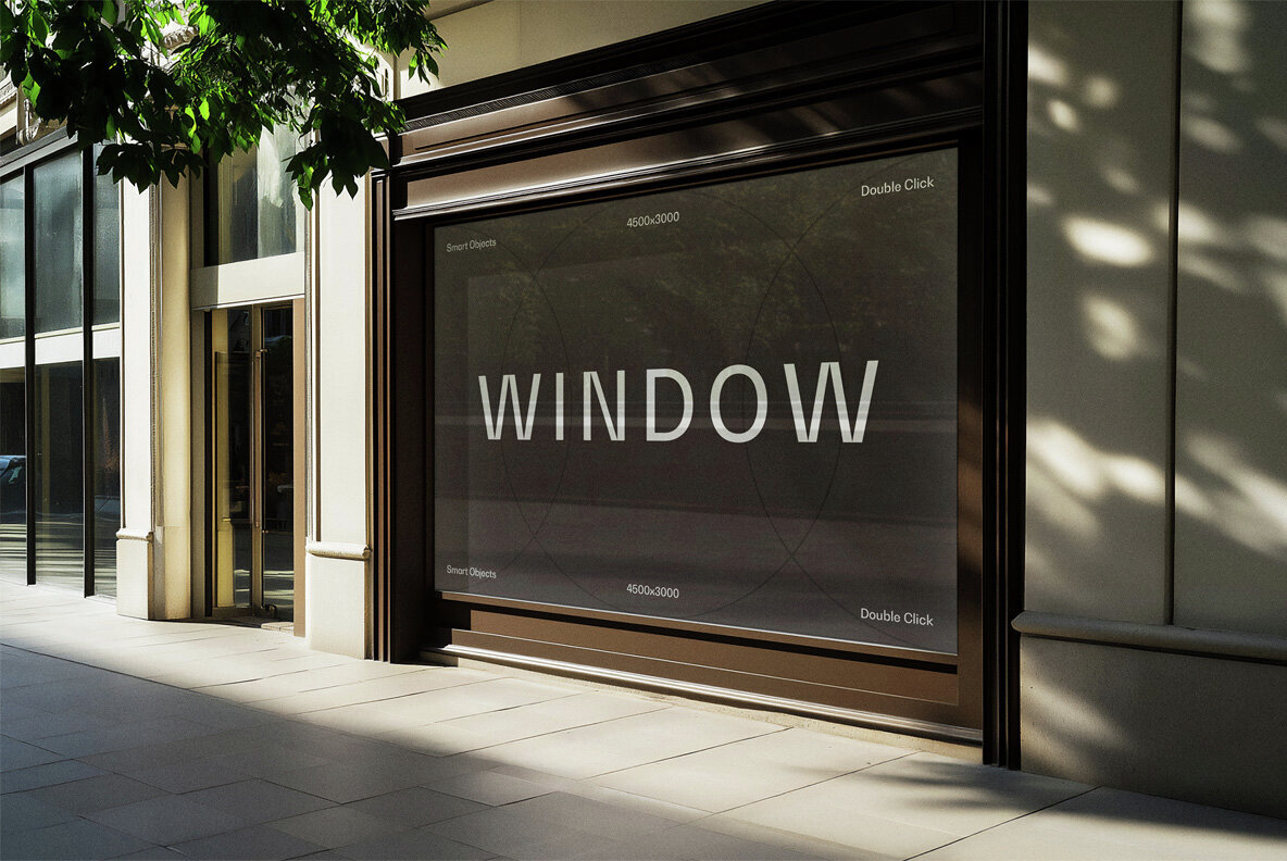 Window Banner Mockup 3