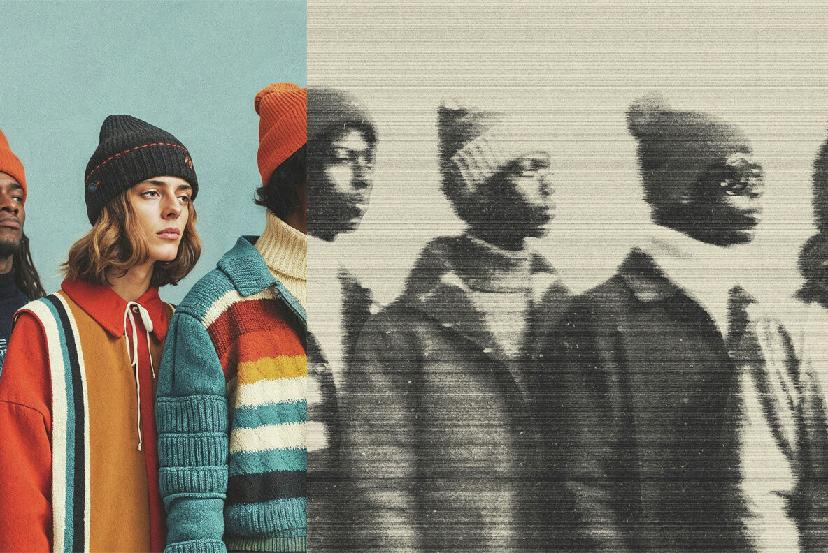 Distorted Colorful Scan Photo Effect 5