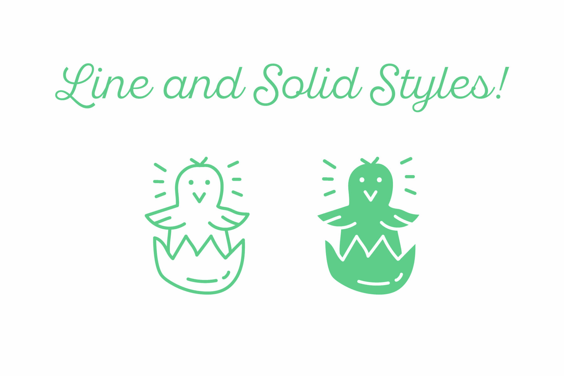 Spring Is Here Illustration Set 2