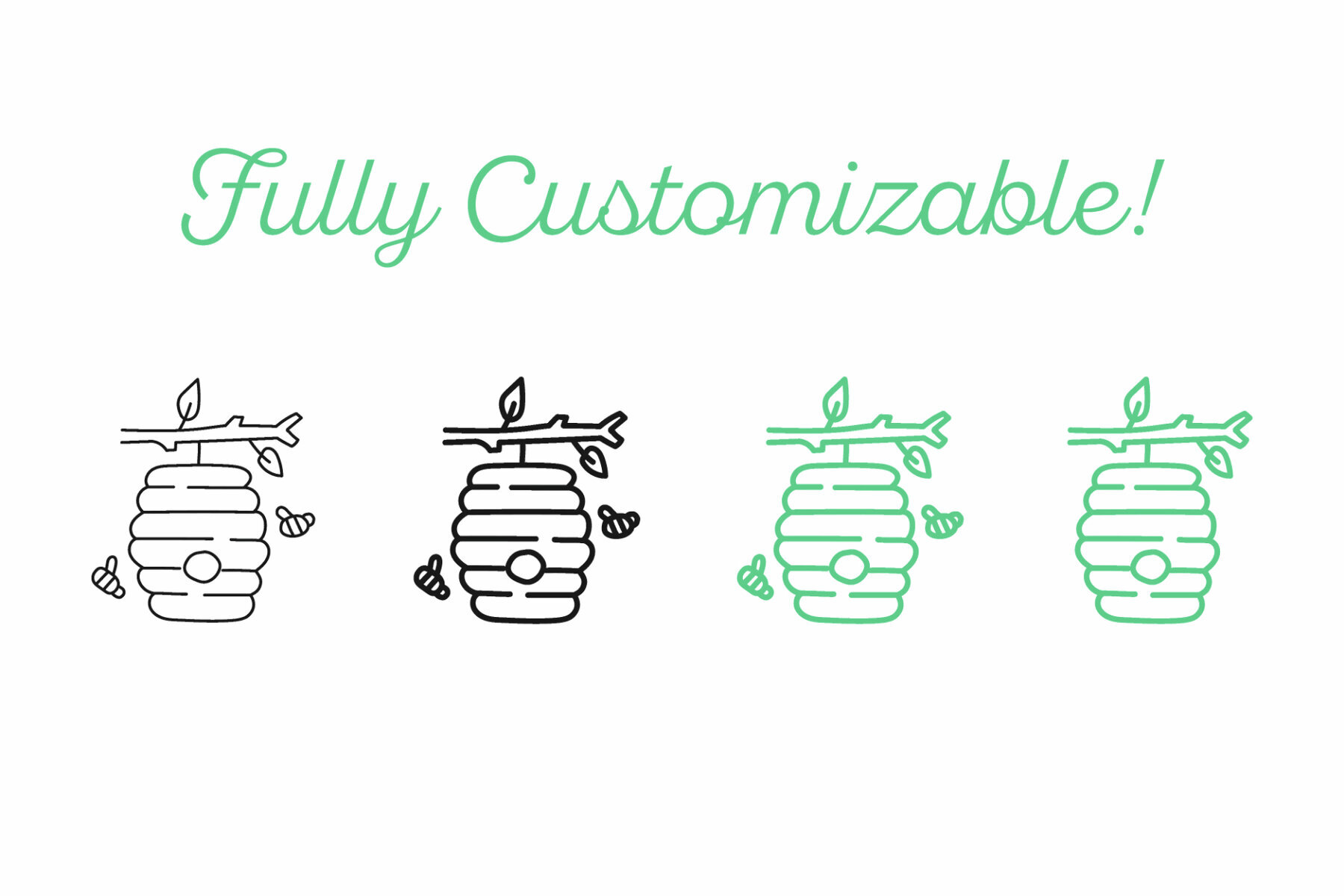 Spring Is Here Illustration Set 3