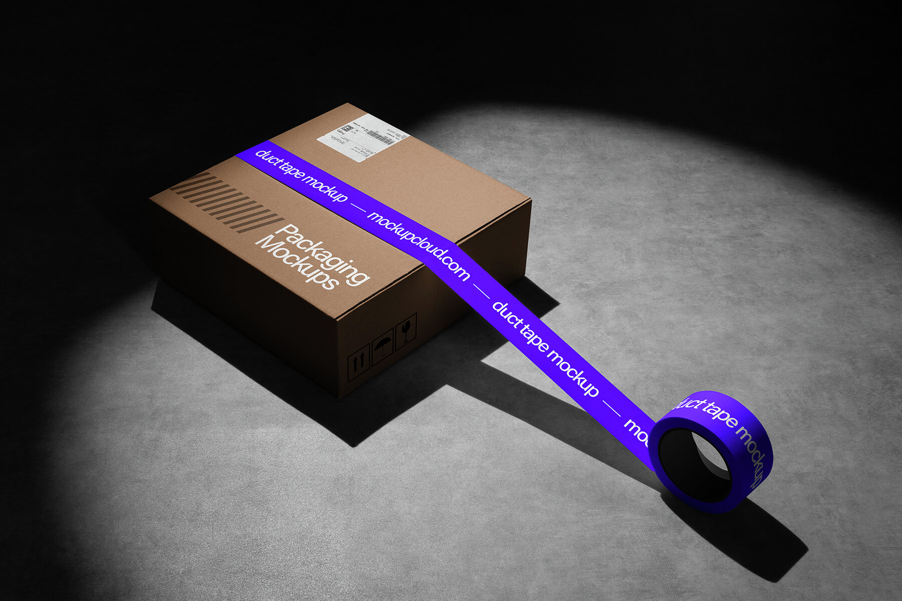 Post Packaging Mockups Kit 5