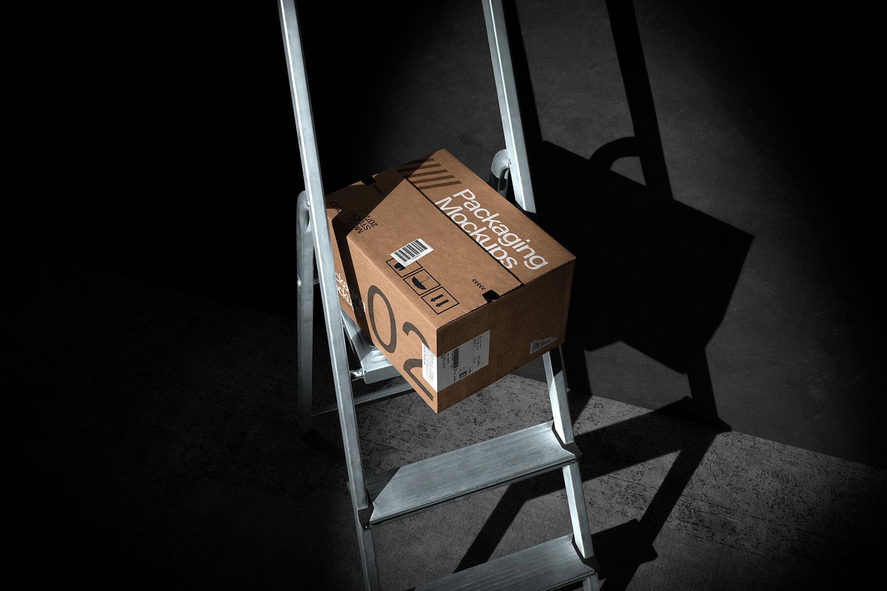 Post Packaging Mockups Kit 9